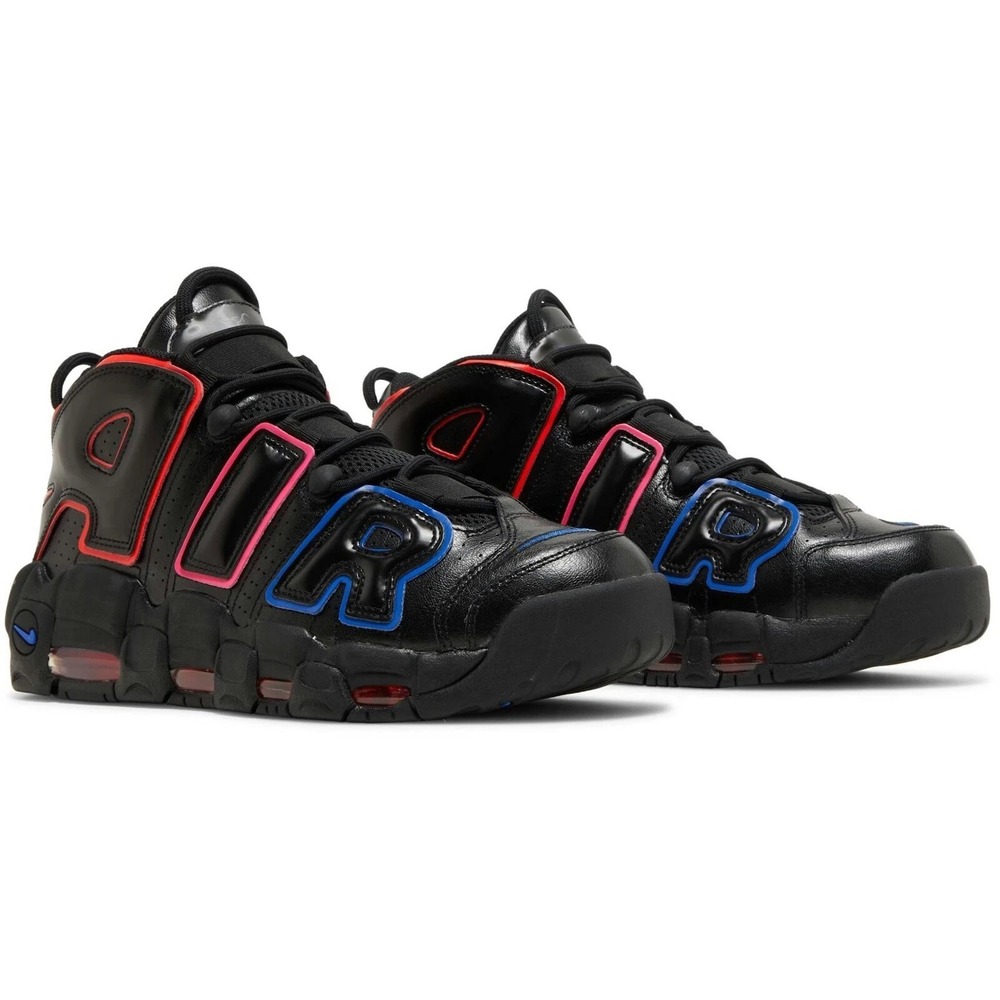 Nike Air More Uptempo 96 Black Game Retro FD0729-001 Sneakers Men Size 10.5 NEW